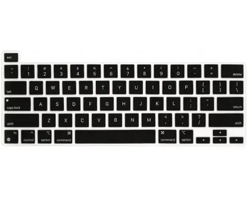 PROTECTOR DE TECLADO INGLE S PARA MACBOOK PRO 13.3 TOUCHBAR 2020 Y 2021 - 2