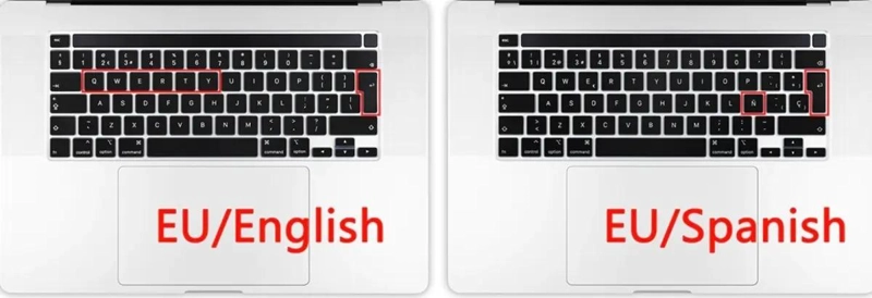 PROTECTOR DE TECLADO INGLE S PARA MACBOOK PRO 13.3 TOUCHBAR 2020 Y 2021 - 3