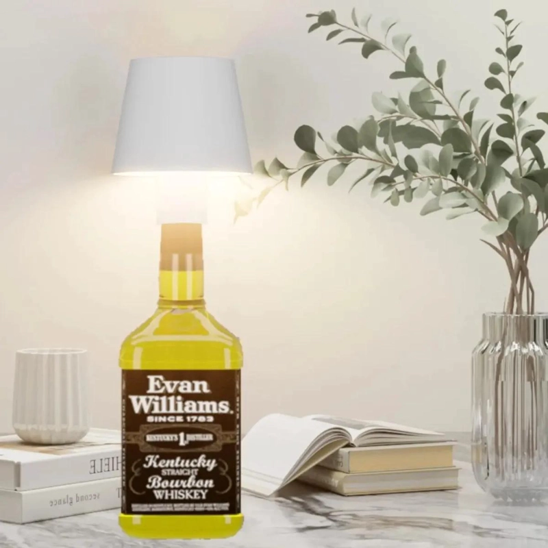 LAMPARA LED INALAMBRICA REGULABLE PARA BOTELLAS DE VINO - 6