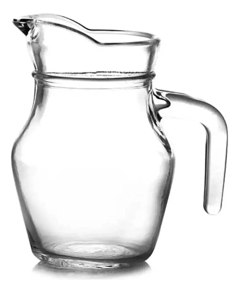 PACK DE 6 JARROS DE VIDRIO PARA BEBIDAS DE 500 ML - 3