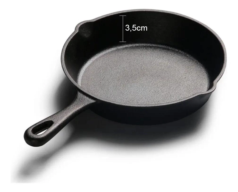 SARTE N DE HIERRO FUNDIDO 15.2 CM PARA COCCION PERFECTA - 4