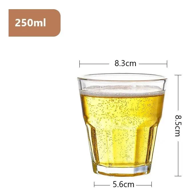 SET DE 6 VASOS DE WHISKY DE VIDRIO ELEGANTES Y DURADEROS - 3