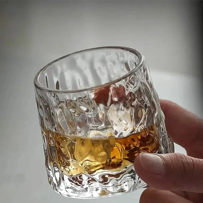 SET DE 6 VASOS DE WHISKY DE VIDRIO ELEGANTES Y RESISTENTES - 3