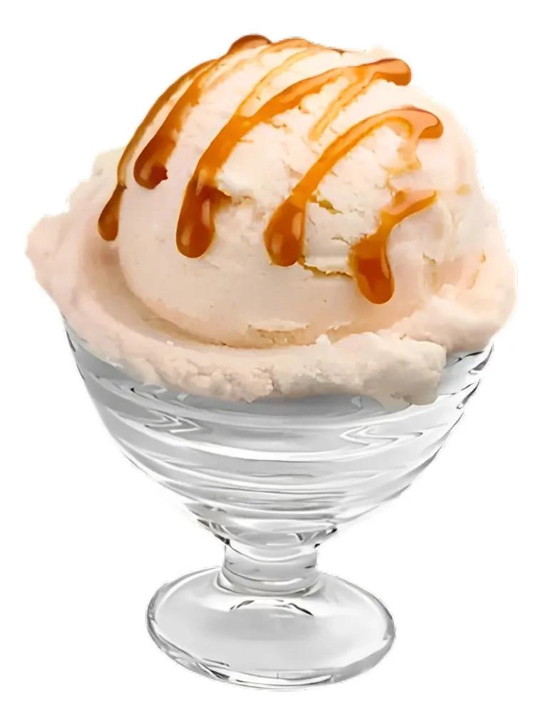 SET DE 4 COPAS DE HELADO 300ML Y 6 CUCHARAS DE ACERO INOXIDABLE - 4