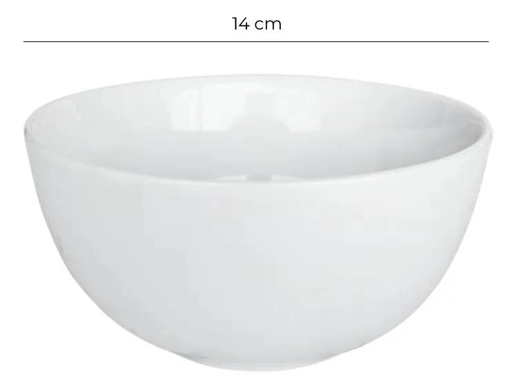 SET DE 6 BOWLS ALTOS DE PORCELANA DE 14 CM - 7