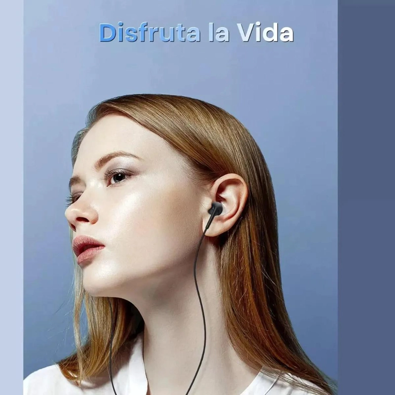 AUDIFONOS IN-EAR MANOS LIBRES CON CONECTOR 3.5MM PARA MUSICA Y LLAMADAS - 5