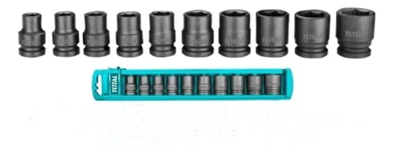 JUEGO SET DE DADOS CORTO DE IMPACTO 1/2 10 PIEZAS - 1