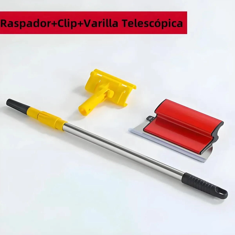 LLANA DE ENLUCIR PAREDES 25 CM CON VARILLA DE EXTENSION 1.2M - 3