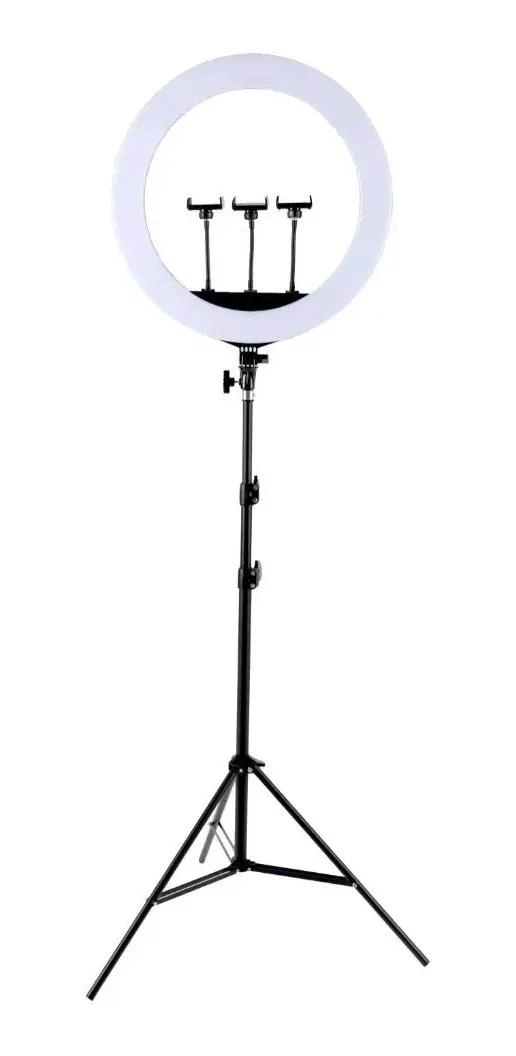 ARO LUZ LED CIRCULAR DE 18 PULGADAS CON TRIPODE AJUSTABLE - 4