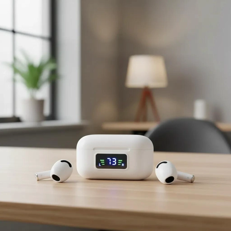 AUDIFONOS IN-EAR BLUETOOTH CON CANCELACION DE RUIDO Y MICROFONO - 1