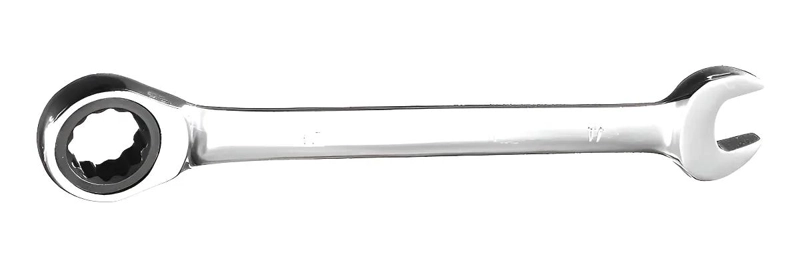 LLAVE PUNTA CORONA CHICHARRA 13 MM ACERO CROMO VANADIO - 1