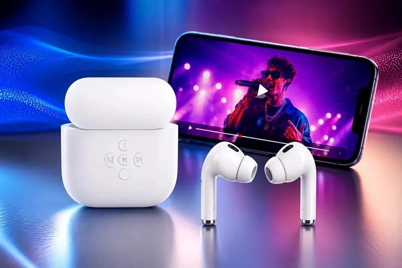 AUDIFONOS IN EAR BLUETOOTH INALAMBRICOS CON ESTUCHE DE CARGA - 6