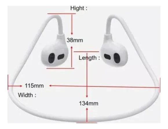 AUDIFONOS BLUETOOTH INALAMBRICOS ERGONOMICOS PARA MUSICA Y LLAMADAS - 3