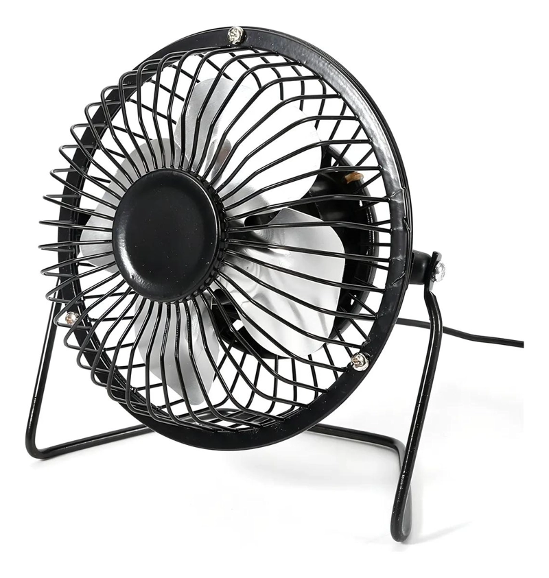 VENTILADOR USB PORTATIL DE ESCRITORIO SILENCIOSO Y ARTICULADO - 5