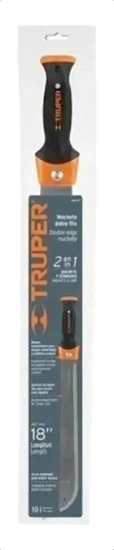 MACHETE DOBLE FILO 60 CM PARA CORTES EFICIENTES - 3