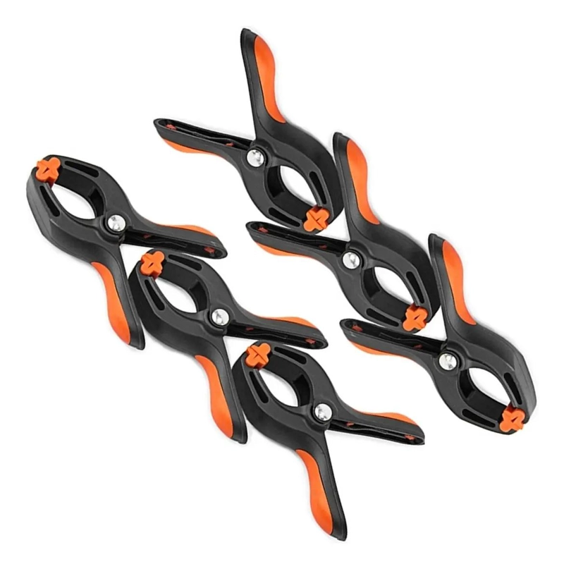 JUEGO DE 6 PRENSAS RAPIDAS PARA CARPINTERIA 50.8MM - 1