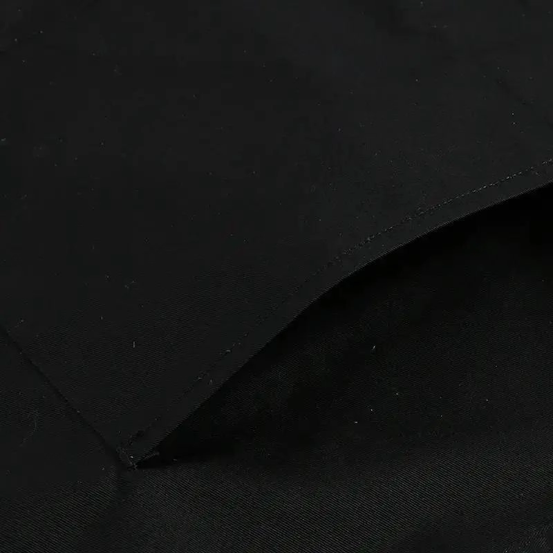 MANDIL CLASICO NEGRO PARA COCINA Y SALON CON BOLSILLOS - 5