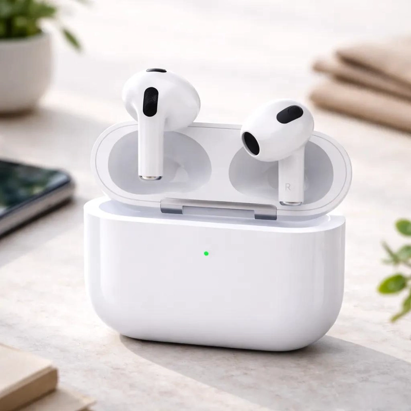 AUDIFONOS INALAMBRICOS BLUETOOTH CON ESTUCHE DE CARGA - 6