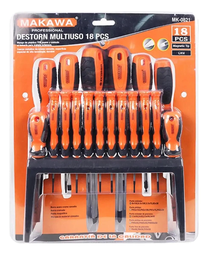 JUEGO DE DESTORNILLADORES ERGONOMICOS - 3