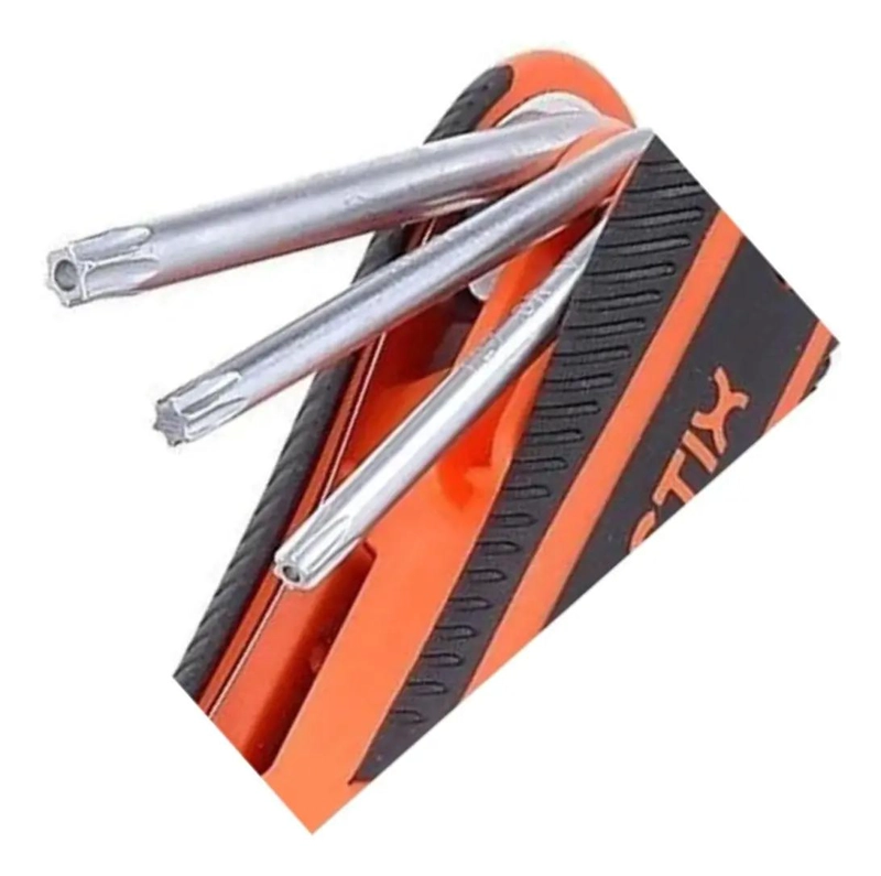 JUEGO DE LLAVES TORX 8 PIEZAS T9 A T40 - 4