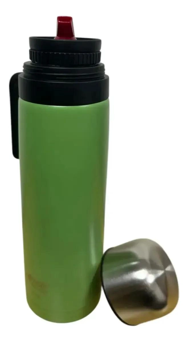 TERMO DE ACERO INOXIDABLE 900ML CON DOBLE PICO VERTEDOR - 2