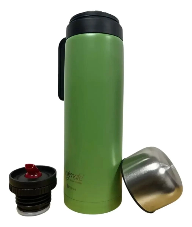 TERMO DE ACERO INOXIDABLE 900ML CON DOBLE PICO VERTEDOR - 3