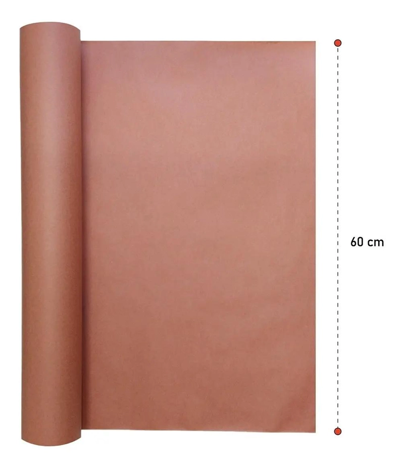 ROLLO DE PAPEL CARNICERO 60 CM X 50 METROS PARA AHUMAR - 1