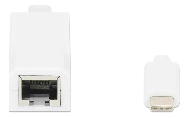 ADAPTADOR USB TIPO C A RED GIGABIT COMPACTO Y EFICIENTE - 1