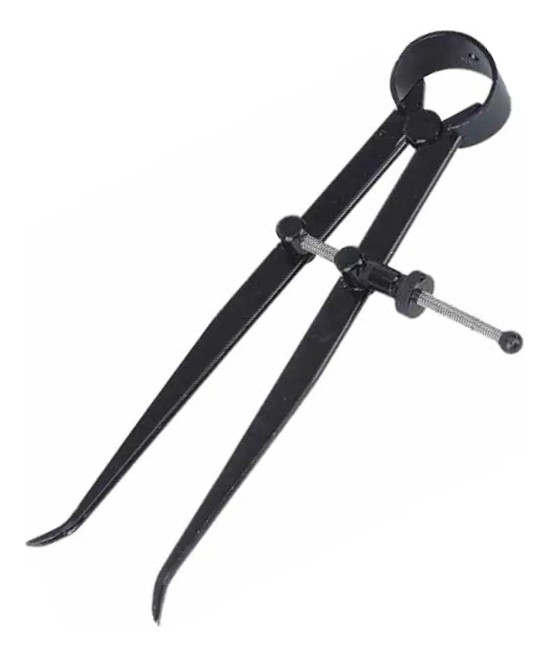 COMPAS TACTIX CON PATAS DE ACERO DE 160 MM PARA PRECISION - 2