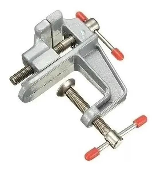 PACK DE 3 MINI TORNILLOS DE BANCO DE MESA PARA PROYECTOS - 4