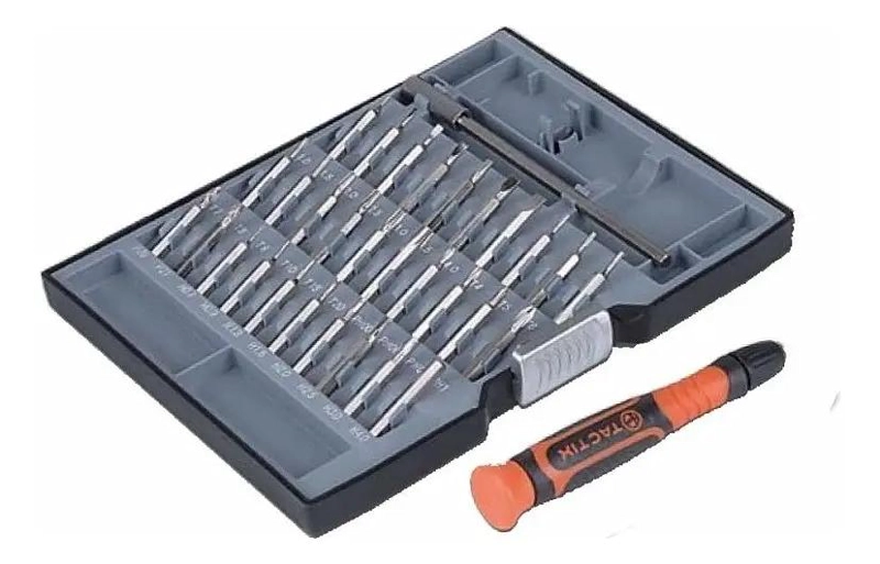JUEGO DE DESTORNILLADORES DE PRECISION 32 PIEZAS - 1