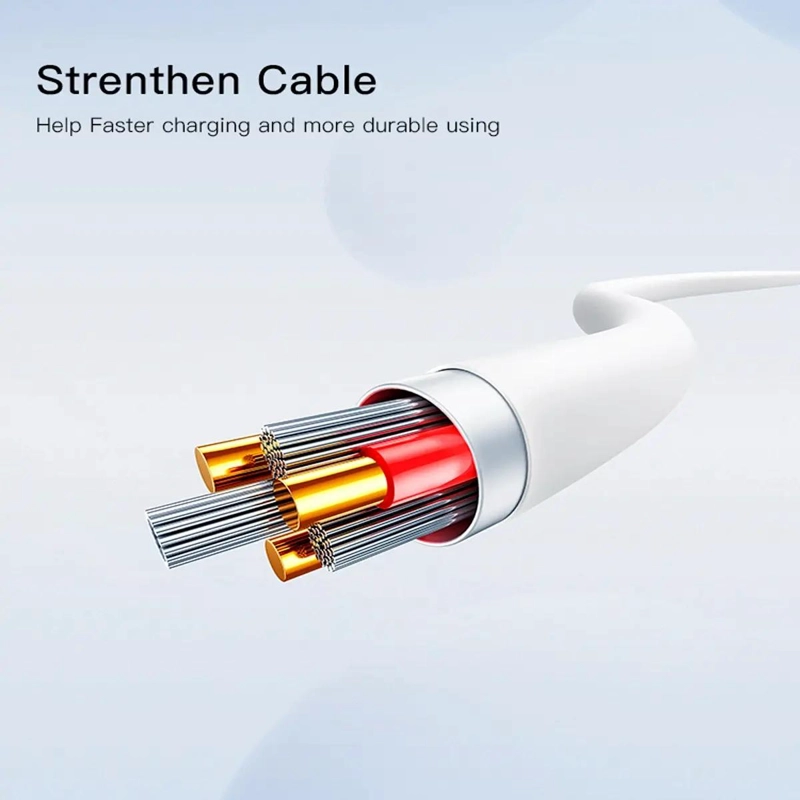CABLE DE CARGA RAPIDA TIPO C A LIGHTNING 1 METRO BLANCO - 3