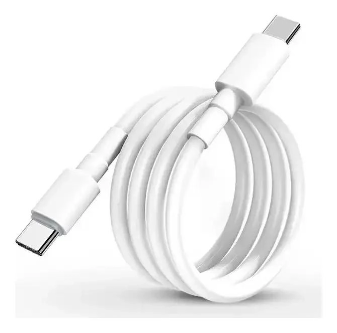 CABLE USB-C A USB-C 2 METROS PARA CARGA RAPIDA Y DATOS