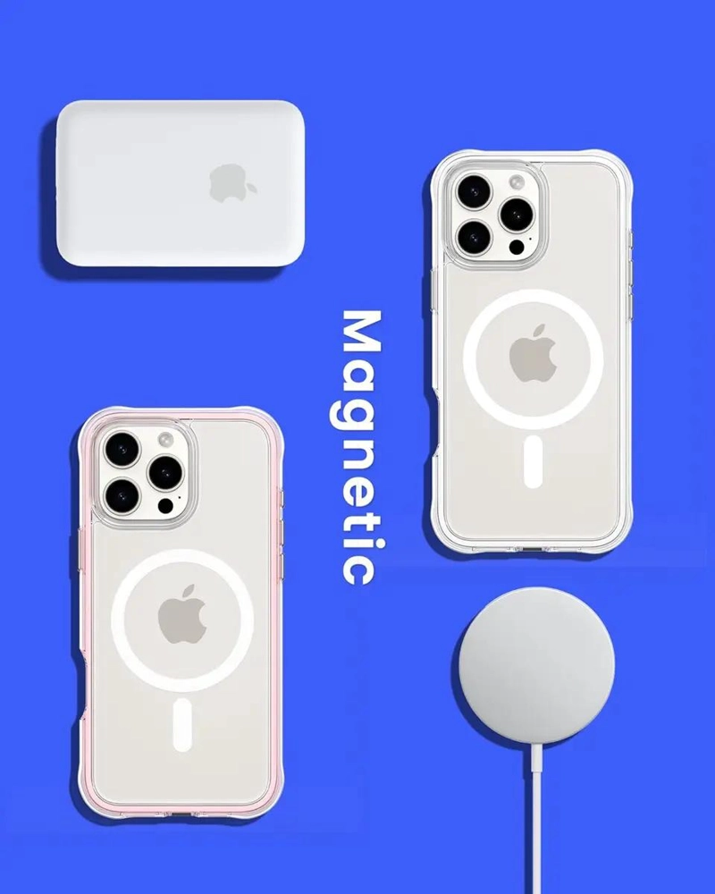 CARCASA ANTISHOCK PARA IPHONE 16 PRO MAX CON MAGSAFE - 3