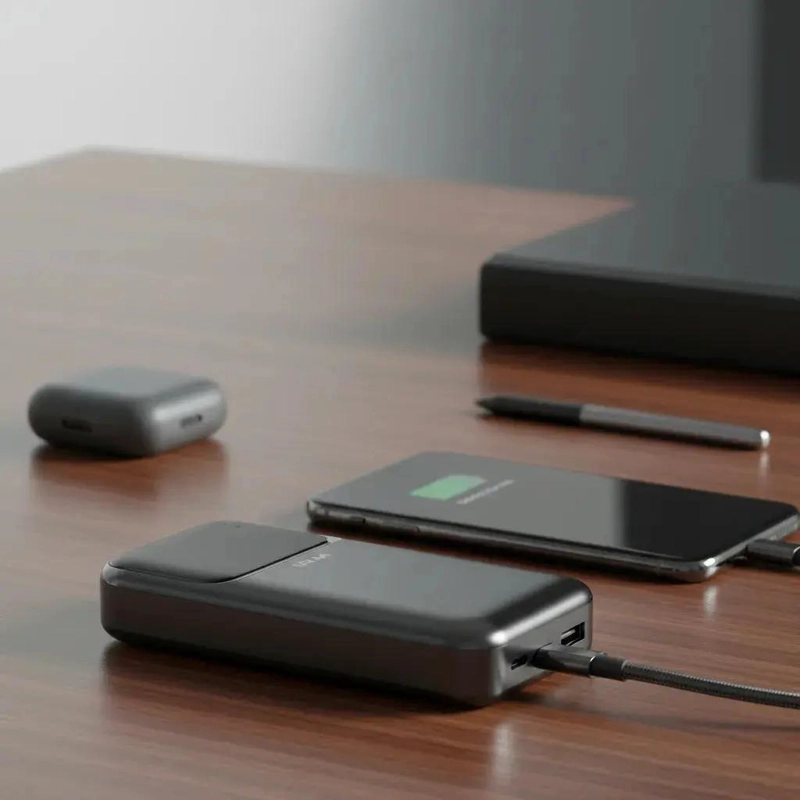 CARGADOR PORTATIL 20000MAH CARGA RAPIDA USB TIPO C - 2