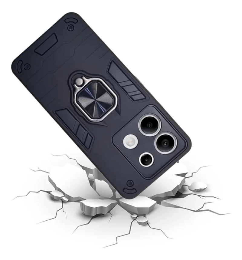 CARCASA ANTIGOLPES PARA XIAOMI REDMI NOTE 13 PRO 5G CON SOPORTE - 7