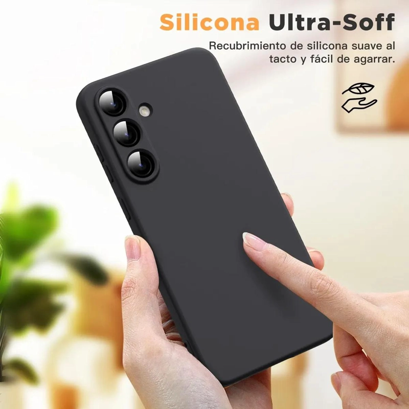 CARCASA DE SILICONA ANTICHOQUE PARA SAMSUNG GALAXY S25 FE 5G - 2
