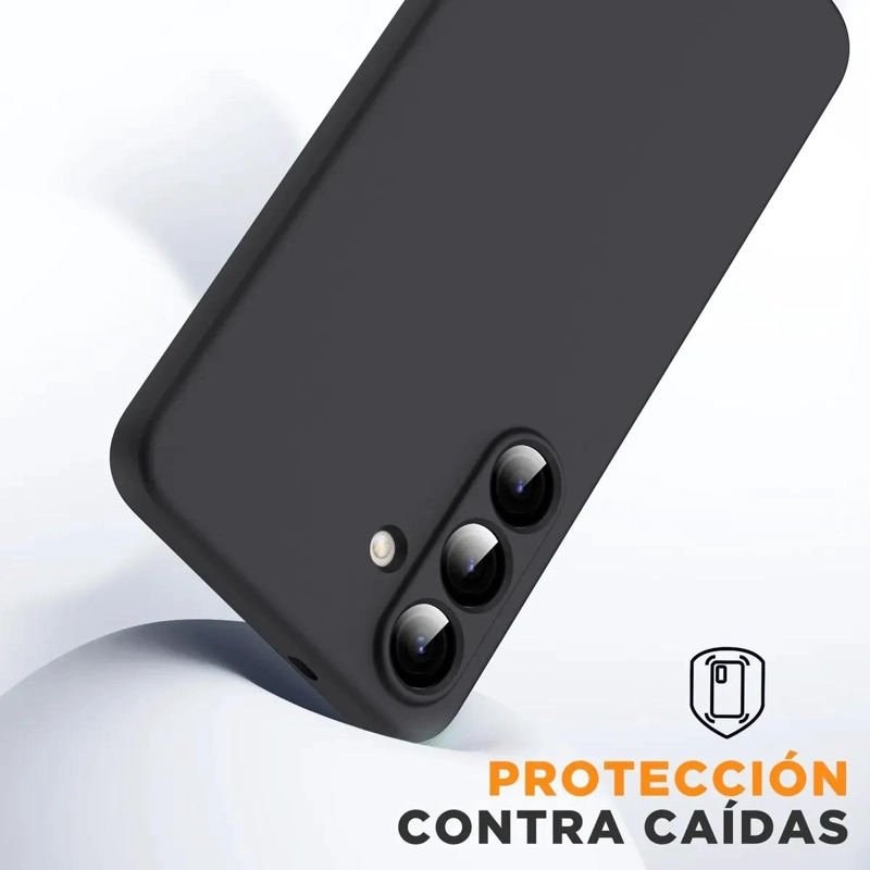 CARCASA DE SILICONA ANTICHOQUE PARA SAMSUNG GALAXY S25 FE 5G - 5