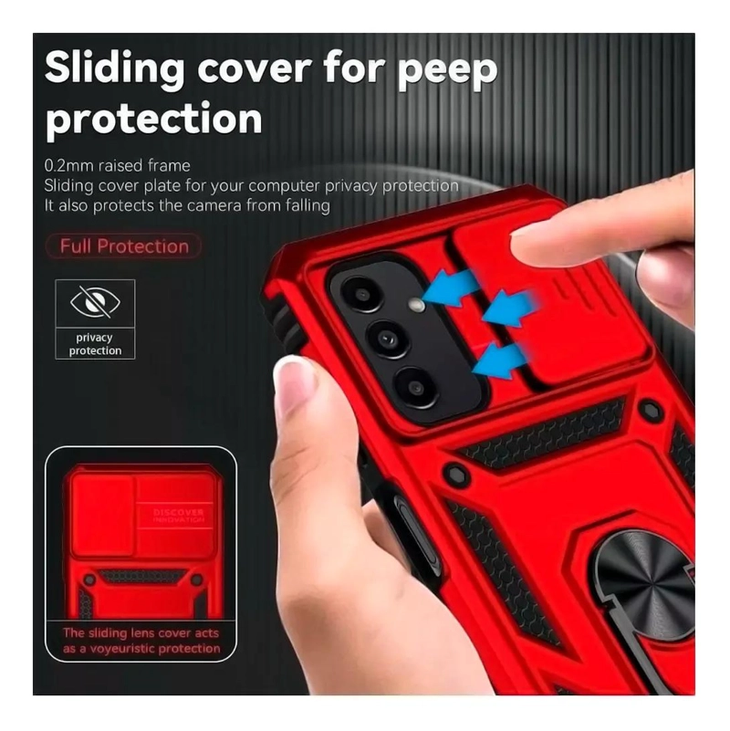 FUNDA REFORZADA Y PROTECTOR DE PANTALLA PARA SAMSUNG A16 - 3