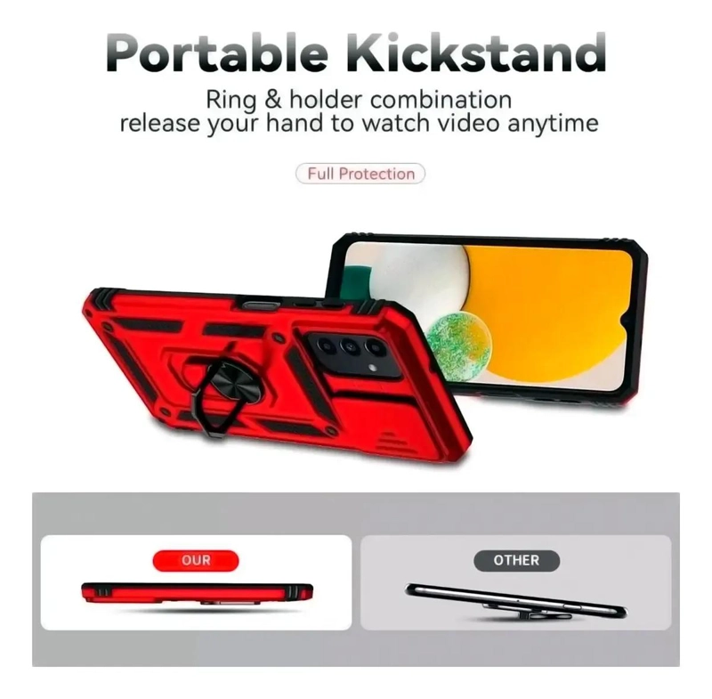 FUNDA REFORZADA Y PROTECTOR DE PANTALLA PARA SAMSUNG A16 - 4