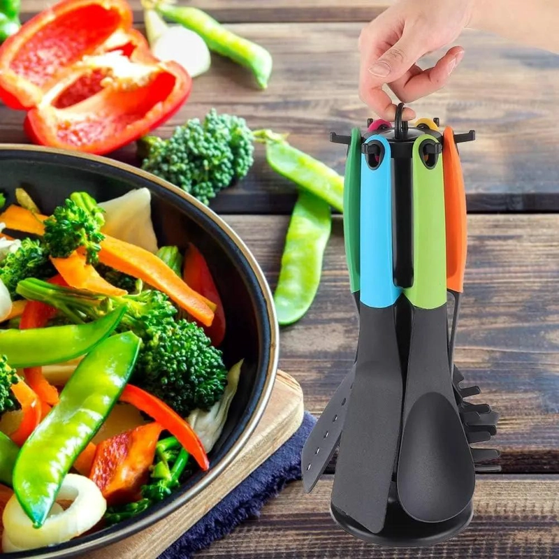 SET DE UTENSILIOS DE COCINA CON 6 PIEZAS ESENCIALES PARA COCINAR - 6