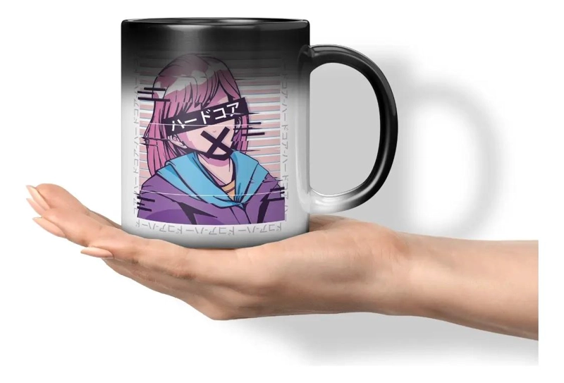 TAZA MAGICA QUE CAMBIA DE COLOR CON LIQUIDOS CALIENTES - 1