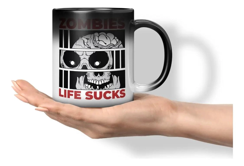 TAZA MAGICA QUE CAMBIA DE COLOR CON CALOR - 1