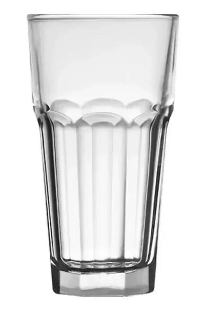 SET DE 6 VASOS DE VIDRIO HEXAGONALES PARA BEBIDAS 470ML - 8