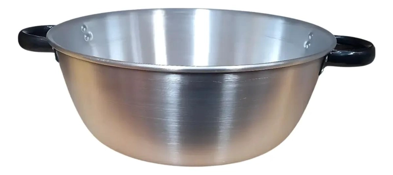 FREIDORA DE ALUMINIO DE 34 CM CON ASAS PARA FRITURA UNIFORME - 2