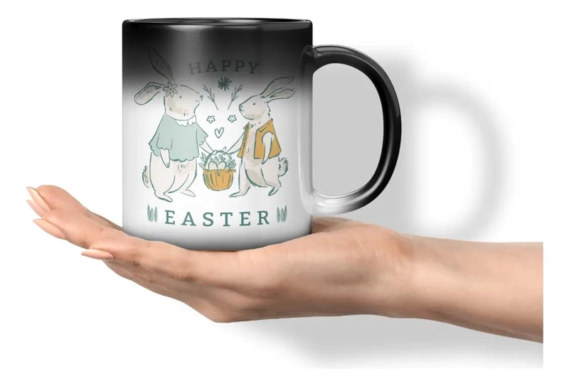 TAZA MAGICA QUE CAMBIA DE COLOR CON LIQUIDO CALIENTE - 1