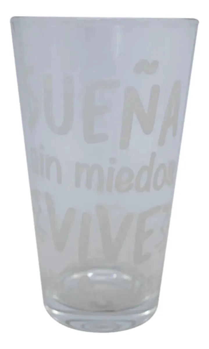 SET DE 2 VASOS DE VIDRIO MOTIVACIONALES DE 500 ML - 3