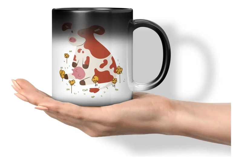 TAZA MAGICA QUE CAMBIA DE COLOR CON AGUA CALIENTE - 1