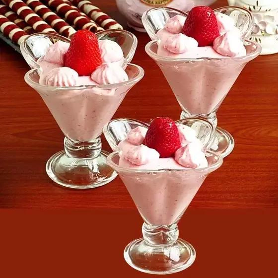 SET DE 6 COPAS TULIPAN PARA HELADOS Y POSTRES DE 170 ML - 7