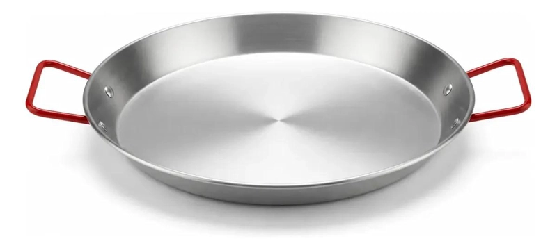 PAELLERA DE ACERO INOXIDABLE 22 CM CON ASAS LATERAL - 7